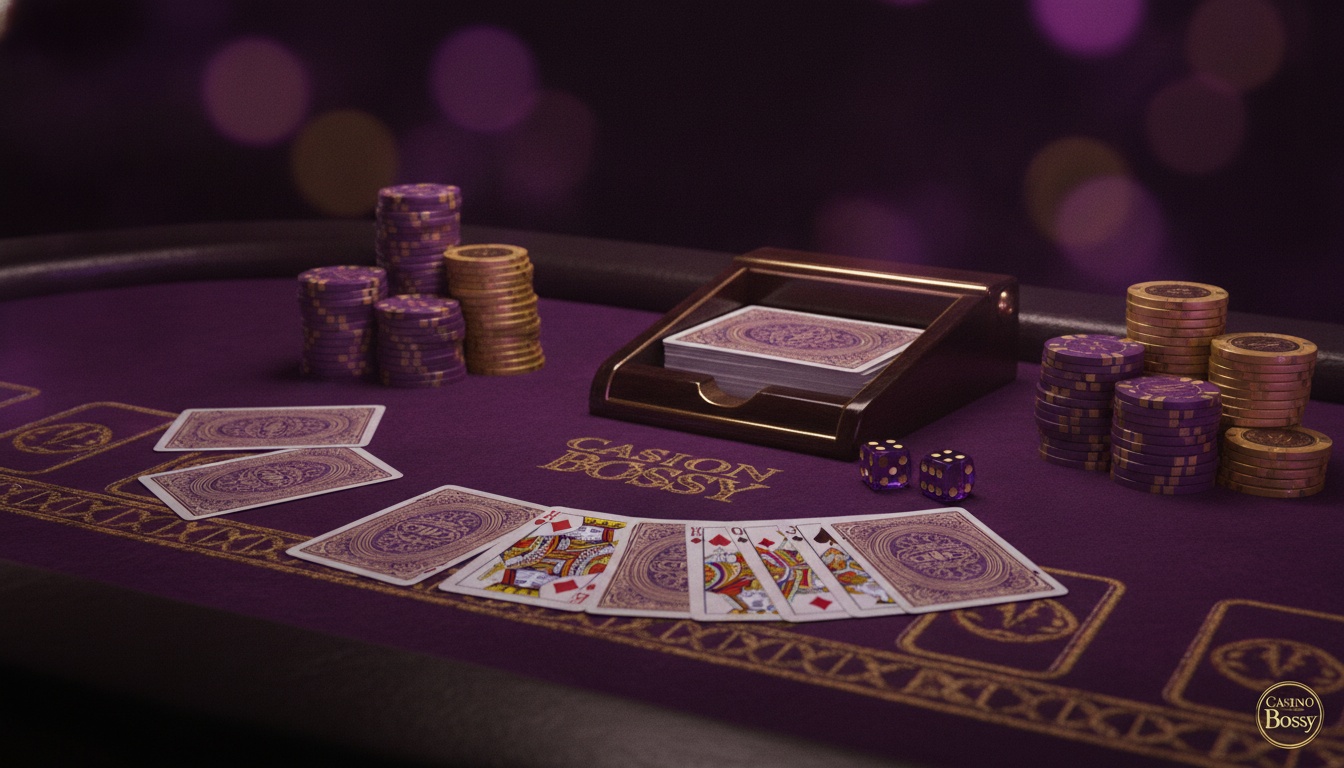 Vielfalt der Spiele im Casino Bossy
